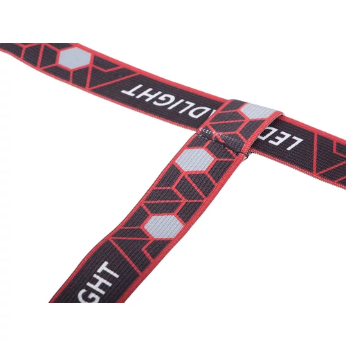 SQ-870 taktikai LED fejlámpa újratölthető akkumulátorral érintésmentes vezérléssel - többszínű (08336)