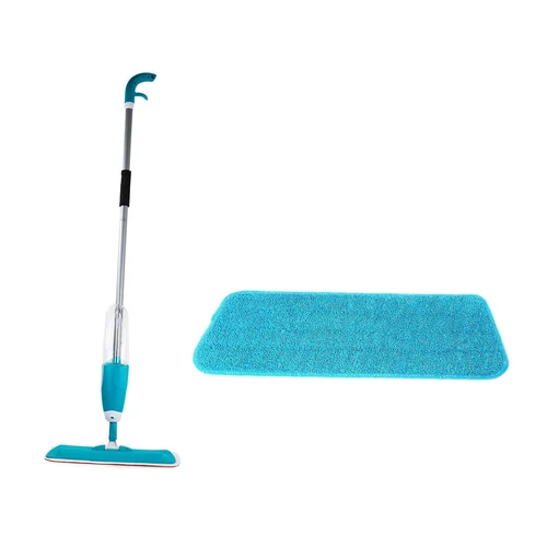 Spray Mop mikroszálas felmosó tartályos adagolóval - türkiz