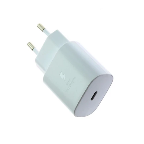 MS-941 hálózati töltő USB-C csatlakozással 25W PD gyorstöltés - fehér