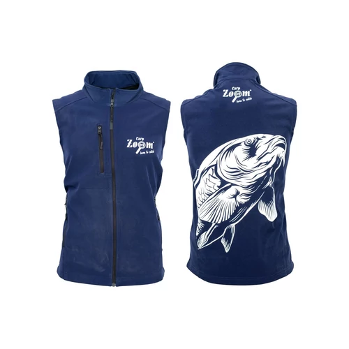 CZ Férfi softshell mellény, 2XL, sötétkék