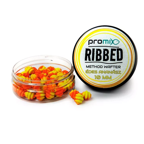 Promix Ribbed Method Wafter horgászcsali Édes ananász 10mm (PMRMWEA10)