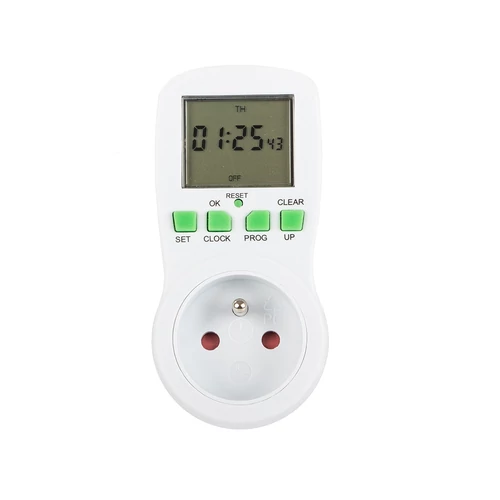 LCD időzítő kapcsoló 16A 3680W (11341)