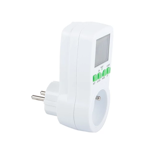 LCD időzítő kapcsoló 16A 3680W (11341)