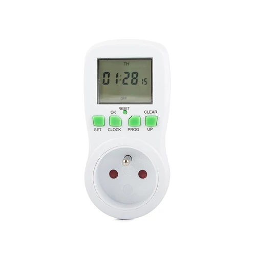LCD időzítő kapcsoló 16A 3680W (11341)