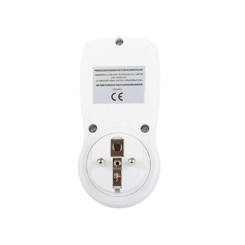 LCD időzítő kapcsoló 16A 3680W (11341)