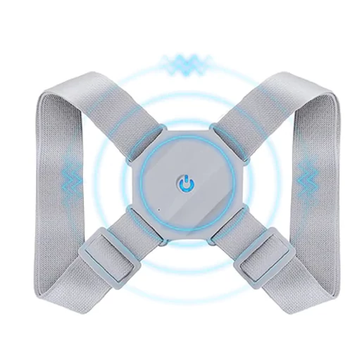 MS-933 intelligens tartásjavító hátpánt USB töltéssel - szürke