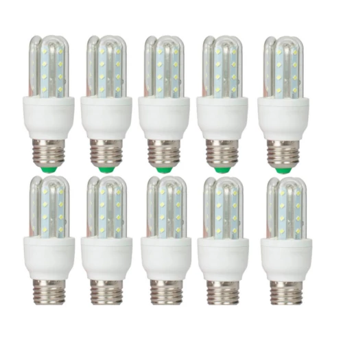 LED kukorica izzó 16W E27/E14 foglalattal 10 db