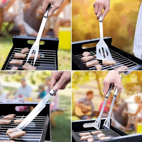 9 részes grill eszköz szett, hordozható táskában (MS-548)