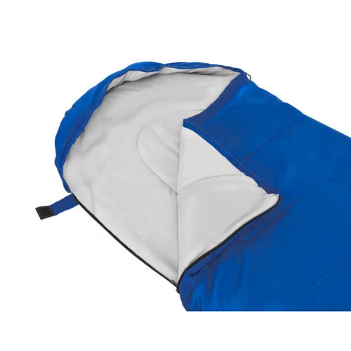 Trizand múmia hálózsák kempingezéshez vízálló külsővel 200x75x10 cm - kék