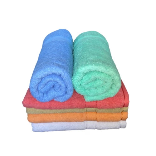 6 részes színes törölköző szett