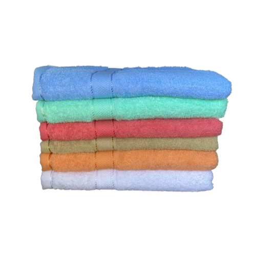 6 részes színes törölköző szett, Választható méretben (MS-571)