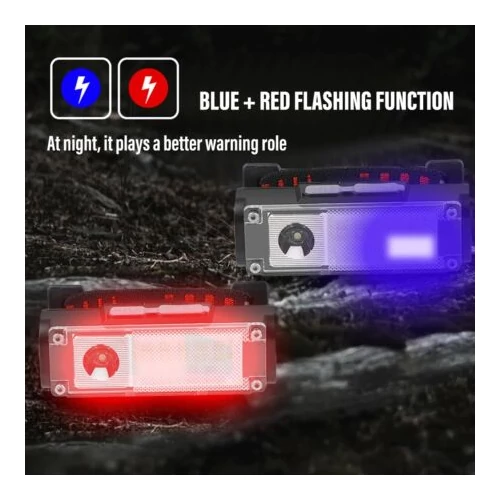 FA-T125 újratölthető túrázó fejlámpa USB-vel 1500 lm - fekete