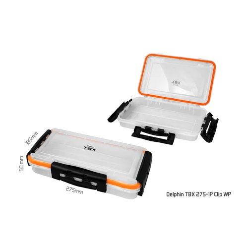 Delphin TBX One 360-1P Clip WP horgászdoboz 360x230x50mm (101000690)