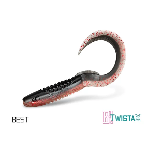 Gumihal Delphin TwistaX Eeltail UVs / 5db 6cm/BOOTY (101004023)