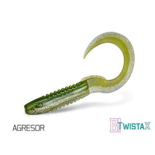 Gumihal Delphin TwistaX Eeltail UVs / 5db 6cm/BOOTY (101004023)