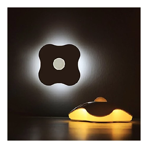 Wireless Motion LED éjszakai fény mozgásérzékelővel - fehér