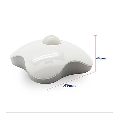 Wireless Motion LED éjszakai fény mozgásérzékelővel - fehér