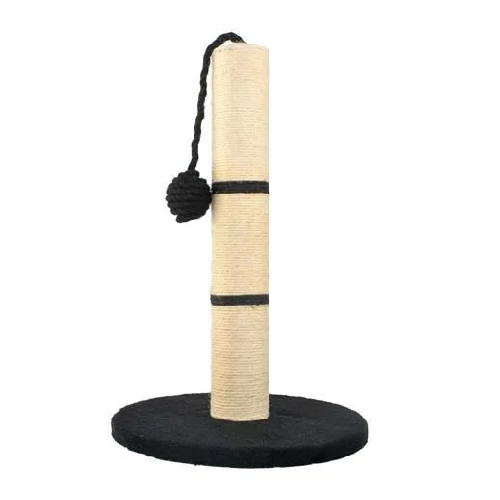 Malatec macska kaparófa 45 cm játéklabdával - bézs