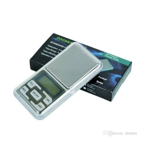 Digitális ékszerész mérleg zsebmérleg 200g/0.01g pontossággal - fehér (461)