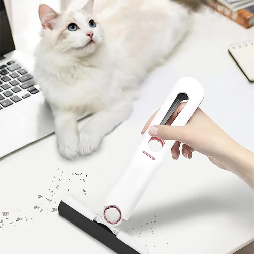 Mini-Mop hordozható mini felmosó automatikus víz kinyomó technológiával - fehér
