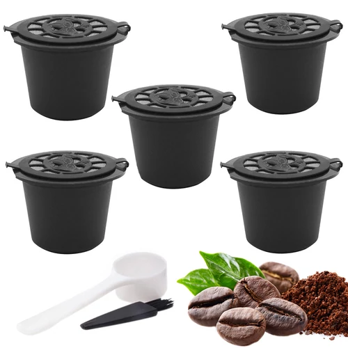 5 db újra felhasználható Nespresso kávékapszula (24093)