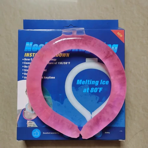 Nyári Hűsítő Nyakpánt 40 cm - kék/fehér (1243996002067)