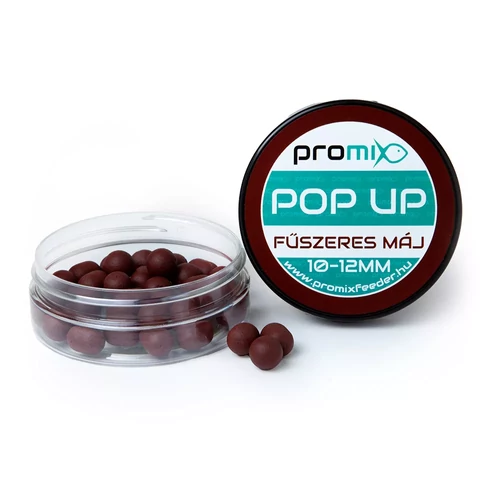 Promix Pop Up Fűszeres máj horogcsali 10-12mm - 20 g/db