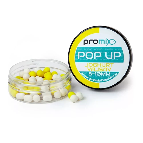 Promix Pop Up 8-10mm Joghurt-Vajsav lebegő horogcsali - 20 g/db