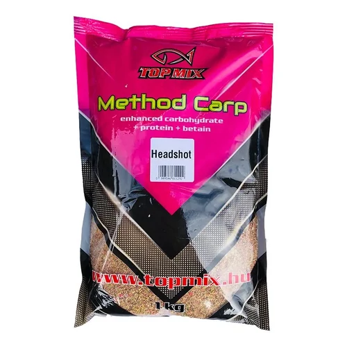 TOPMIX Method Carp Headshot kéksajt-kagyló etetőanyag 1kg (TM-TM129)