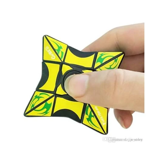 Rubik Fidget Spinner Puzzle 2 az 1-ben logikai és ügyességi játék