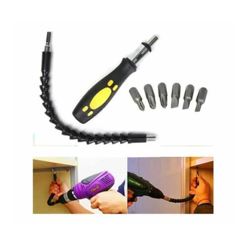 Snake Bit flexibilis csavarhúzó és fúrószár