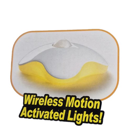 Wireless Motion-Activated mozgásérzékelős éjszakai LED lámpa