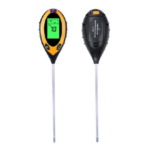 4 az 1-ben digitális talajmérő műszer - talajmérő/hőmérő/fényerősségmérő/pH mérő