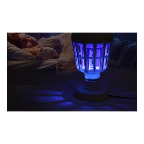 2in1 Szúnyogirtó LED izzó UV-fénnyel E27 foglalatba - fehér