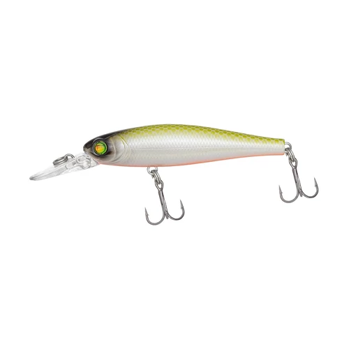 PZ Shotgun Blade wobbler 6,5 cm 5,7 g - fluoreszkáló zöld/fehér (CZ8585)