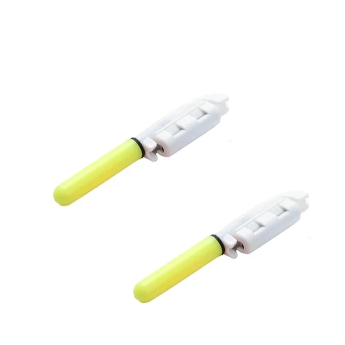 Rod Tip Light LED spicc jelzőled 2 db elemekkel - neonzöld (8026)
