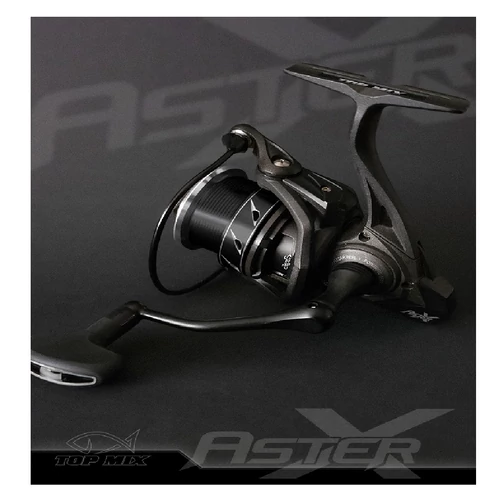 TOP MIX AsterX 4500 horgászorsó 4,6:1 áttétellel 10+1 csapággyal - fekete (TM934)
