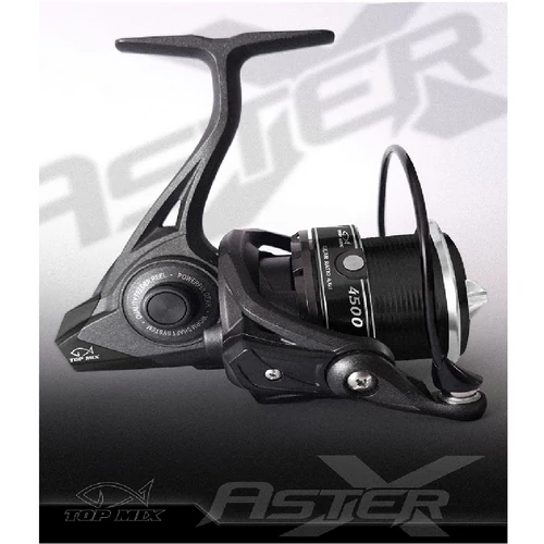 TOP MIX AsterX 4500 horgászorsó 4,6:1 áttétellel 10+1 csapággyal - fekete (TM934)