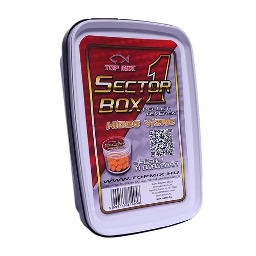 TOP MIX Sector 1 pellet box - Választható ízben - 400g/db (TM498)