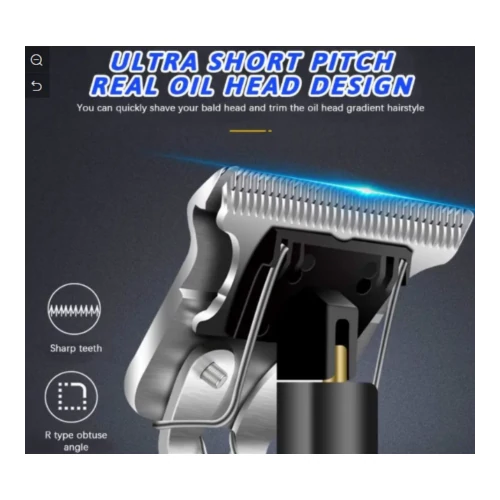Waer X7 Professzionális vezeték nélküli borotva és trimmer - fekete/arany (Wa-08177)