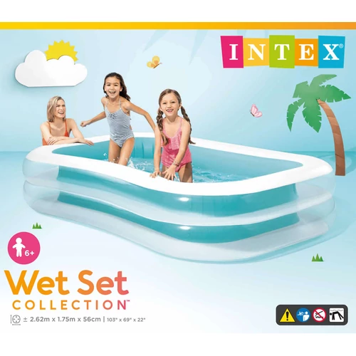 Intex Wet Set Collection családi medence 262 x 175 x 56 cm (56483NP)