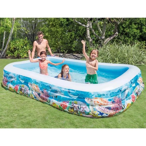 Wet Set Collection tengermintás családi medence 305 x 183 x 56 cm (58484NP)