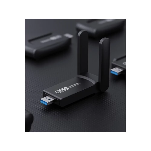 USB WiFi adapter 1300Mbps dual band 2.4GHz/5GHz (06195)