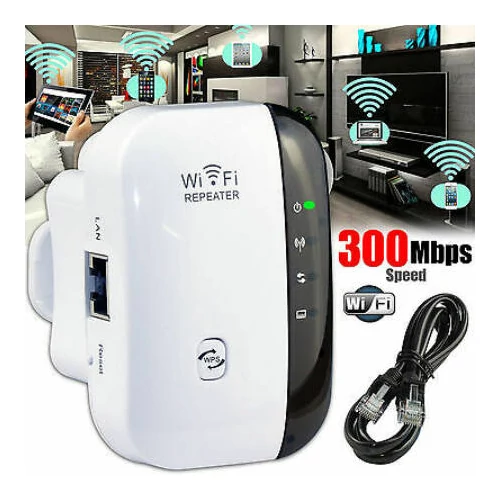 Wireless-N WiFi jelerősítő 300Mbps - fehér