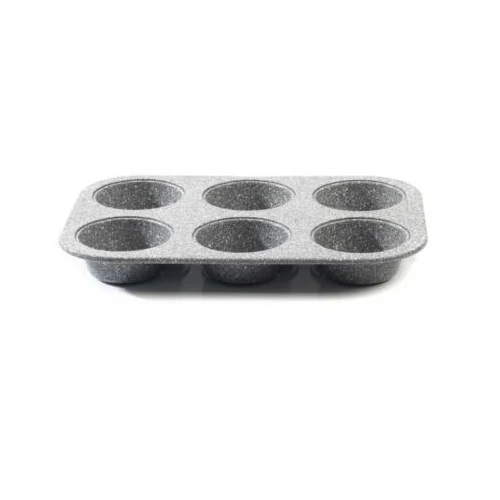 Zurrichberg 6 részes márványbevonatos muffin sütőforma